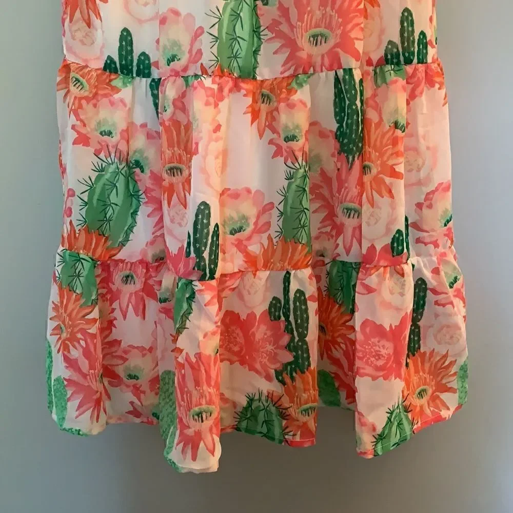 The Children’s Place Floral Ruffle Dress